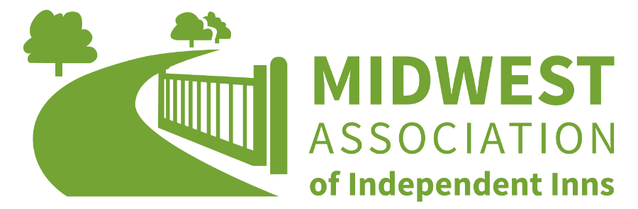 Logo of the Midwest Association of Independent Lines with green text and a stylized road and trees.