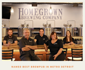 Homegrown Brewing, Oxford, Oakland County, Stag's Leap Farm Partner